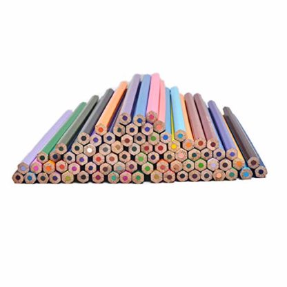 cyper top 80-color Colored Pencils for Adults Coloring Books, Soft Core Color Pencils Set for Adults, Kids Beginners, Artist, Professional Drawing Pencils Art Supplies for Blending, Sketching - Image 8
