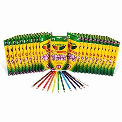 Crayola Bulk Colored Pencils for Kids (24pk), Back to School Supplies For Teachers, Teacher Classroom Must Haves, 12 Colors [Amazon Exclusive] - Image 4