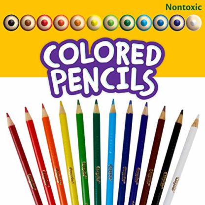 Crayola Bulk Colored Pencils for Kids (24pk), Back to School Supplies For Teachers, Teacher Classroom Must Haves, 12 Colors [Amazon Exclusive] - Image 5