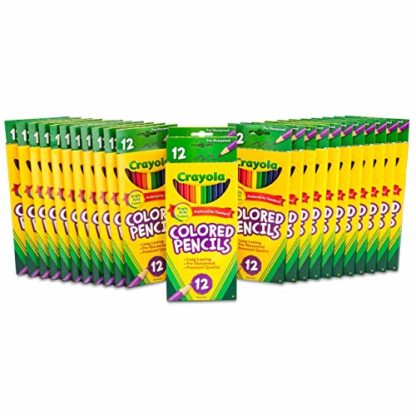 Crayola Bulk Colored Pencils for Kids (24pk), Back to School Supplies For Teachers, Teacher Classroom Must Haves, 12 Colors [Amazon Exclusive] - Image 6