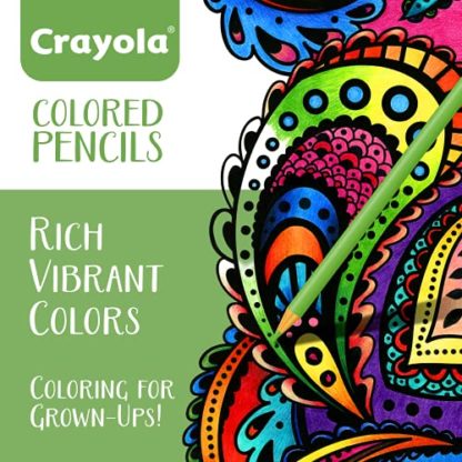 Crayola Colored Pencils For Adults (50ct), Colored Pencil Set for Adult Coloring Books, Coloring Set, Gift for Teens & Adults [Amazon Exclusive] - Image 5