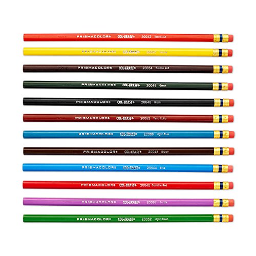 Prismacolor ColErase Erasable Colored Pencils Colored