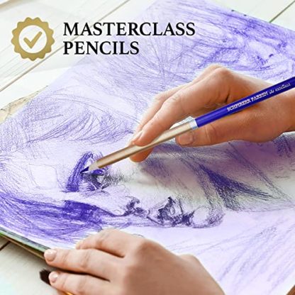 SCHPIRERR FARBEN - Premium Colored Pencils, Oil-Based Coloring Pencils, Soft-Core Color Pencil Set for Adults & Children, Non-Toxic Colored Pencil for Coloring, Sketching, & Doodling, 96 Colors - Image 3