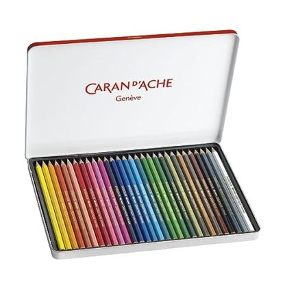 CREATIVE ART MATERIALS Swisscolor Pencils Metal Box, Set of 30 (1285.730)