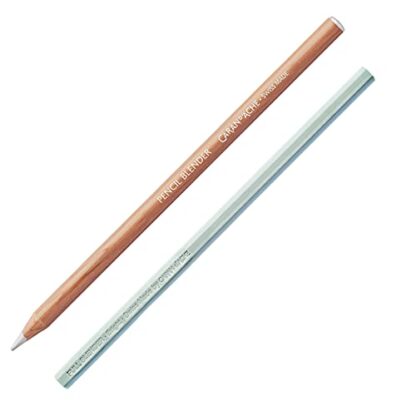 Caran d'Ache Blender Pen Full Blender Bright Wood Cased 2-Piece 0902.301, One Size, Multi-Colour, Multicoloured - Image 4