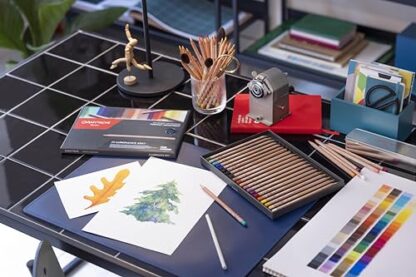 Caran d'Ache Luminance 6901 Box of 100 Individual Coloured, Artists, Colour Coded Pencils & 1 Full & 1 Pencil Blender - Image 10