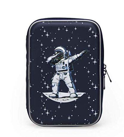 Pencil Case for Kids, Cute Storage Holder for Mechanical, Colored, Writing, and Drawing Pencils or Pens, Zippered Organizer Pouch for School for Boys with Wide Compartments - Image 3