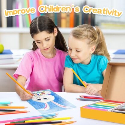 240 Packs Colored Pencils Bulk Classroom, Colored Pencils for Kids 12 Assorted Colors, Coloring Pencil Set Plus 24 Sharpeners, Pre-sharpened Color Pencils, Back to School Supplies Bulk for Teachers - Image 7