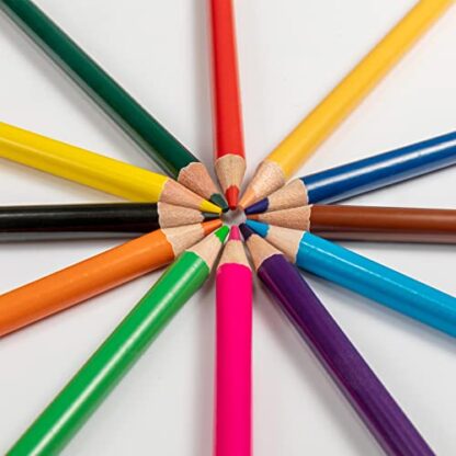 FanVean Colored Pencils Color Pencil Set for adult Coloring book Birthday Gift for Kids-1025 - Image 4