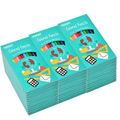 Rarlan Colored Pencils Bulk, Pre-sharpened Colored Pencils for Kids, 12 Assorted Colors, Pack of 36, Coloring Pencils 432 Count - Image 3