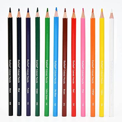 Rarlan Colored Pencils Bulk, Pre-sharpened Colored Pencils for Kids, 12 Assorted Colors, Pack of 36, Coloring Pencils 432 Count - Image 5
