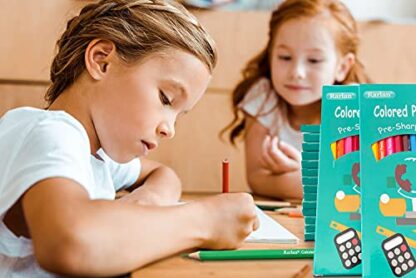 Rarlan Colored Pencils Bulk, Pre-sharpened Colored Pencils for Kids, 12 Assorted Colors, Pack of 36, Coloring Pencils 432 Count - Image 6