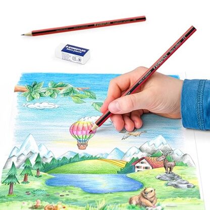 STAEDTLER Colored Pencils, Premium Quality Extruded Coloring Pencils with Break-Resistant Lead, Box of 24 - Image 7